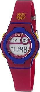 Lorus barca childrens digital quartz watch with rubber bracelet r2337hx9