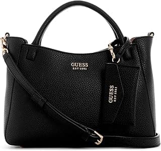 GUESS Womens Brenton Small Girlfriend Satchel Satchel