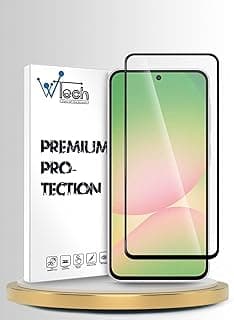 WTech Samsung Galaxy A37 / A57 5G 2026 Premium E2E Series 10D Cristal HD Tempered Glass Screen Protector - Clear/Black