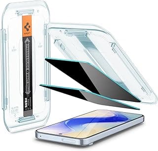 Spigen GLAStR EZ FIT [PRIVACY 2 Pack] for Google Pixel 9 Pro XL | Pixel 10 Pro XL Privacy Screen Protector Premium Tempered Glass with Auto Align technology - 2 PACK