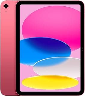 Apple iPad 11-inch: A16 chip, 11-inch Model, Liquid Retina Display, 128GB, Wi-Fi 6, 12MP Front/12MP Back Camera, Touch ID, All-Day Battery Life — Pink