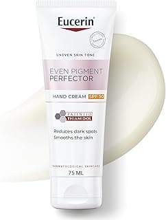 Eucerin Even Pigment Perfector Hand Cream with Thiamidol & Hyaluronic Acid, for Even and Radiant Skin, UVA & UVB Sun Protection SPF30, Moisturizer for All Skin Types, 75ml