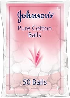 Johnson's Baby Pure Cotton Balls, 50 balls