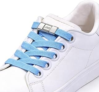 Elastic No Tie Shoelaces Set with Love Buckles, Free Tie Stretch Shoelaces for Sneakers & Canvas Shoes Adjustable Lock Laces