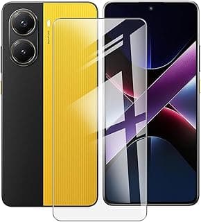 Tempered Glass Screen Protector Compatible for Xiaomi Poco X7 Pro 5G/Xiaomi Redmi Turbo 4 5G