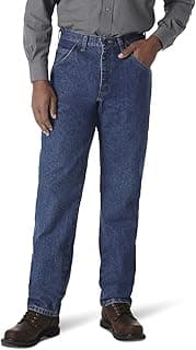 Wrangler Riggs Workwear Men's Fr Flame Resistant Relaxed Fit Jean, Blue