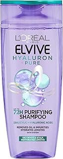L’Oréal Paris Elvive Hyaluron Pure Shampoo For Oily Scalp & Dehydrated Lengths - 600ml