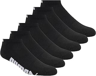 PUMA Men's 6 Pack Quarter Crew Socks