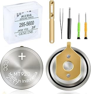 YUFEEI 295-5600 Watch Battery Compatible with Citizen Eco-Drive Series Model 295-5600/MT920 Suitable for Models C650, E810, E811, 7821, B620 Sealed Capacitor Rechargeable Battery