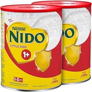 NIDO One Plus Powder Milk Formula Tin Dual Pack (2X1800g)