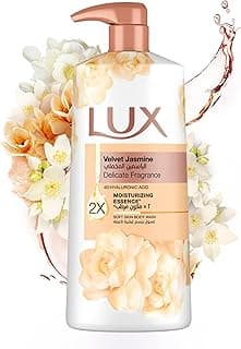 Lux Delicate Fragrance Body Wash, Velvet Jasmine, 2x Moisturizing Essence, with 4D Hyaluronic Acid, 700ml