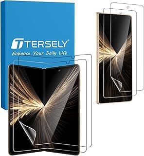 T Tersely [2+2 Pack] Screen Protector for Honor magic V5, 2 Pack Front Hydrogel TPU + 2 Pack Hydrogel Inside TPU Screen Protector