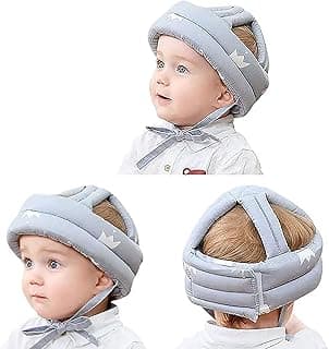 Baby Helmet Child Safety Helmet Adjustable Protective Cap For Crawling Walking and Head Protection