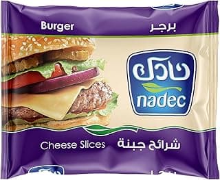 Nadec Burger Cheese Slice, 200 g