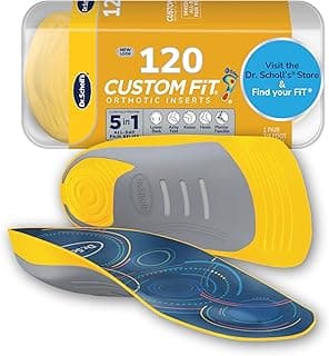 Dr. Scholl's Dr. Scholl’s® Custom Fit® Orthotics 3/4 Length Inserts, CF 120, Customized for Your Foot & Arch, Immediate All-Day Pain Relief, Lower Back, Knee, Plantar Fascia, Heel, Insoles Fit Men & Womens Shoes