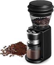 HIBREW G3 Coffee Grinder Electric, 40mm Conical Burr with 31 Adjustable Settings, Anti-Static & Double-Layer Air Blower, Fits 51/54/58mm Portafilters, Barista-Grade for Espresso/Pour Over/Drip Coffee
