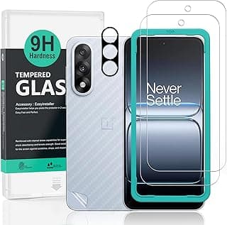 Ibywind for OnePlus Nord 5 5G Screen Protector,2-Pack,9H Hardness Tempered Glass with Camera Lens Protector,Easy Installation Tool,Bubble-Free,Fingerprint Unlock,Anti-Shatter,Anti-Scratch