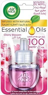 Air Wick Scented Oil Fragrance Diffuser Refill, Cherry Blossom Scent, 19 ml