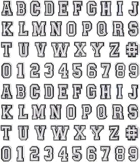 SparkSkies SparkSkies74PCS Letters Numbers Shoe Charms for Croc Shoe Decoration, Double A To Z Alphabet 0 to 9 Number DIY Shoes Pins Gifts For Boys Girls Kids Men Women Adults