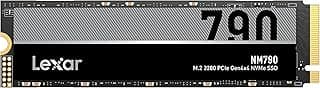 Lexar NM790 1TB Internal SSD, M.2 2280 PCIe Gen4x4 NVMe 1.4 SSD, Up to 7400MB/s Read, 6500MB/s Write, Internal Solid State Drive for PS5, PC, Laptop and Gamer (LNM790X001T-RNNNG)
