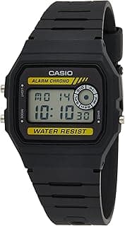 Casio Mens Quartz Watch, Digital Display and Resin Strap F-94WA-8DG