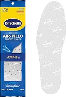 Dr. Scholl's AIR-PILLO Insoles // Ultra-Soft Cushioning and Lasting Comfort with Two Layers of Foam That Fit in Any Shoe - One Pair
