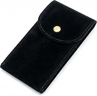 1PCS Watch Storage Bag Flannelette Watch Pouch 13x7CM Portable Storage Bag Luxury Bag with Snap Button for Jewelry Watch Organizer