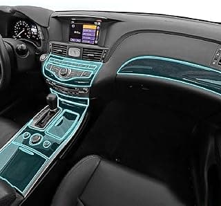 JCAKES Car GPS Navigation Screen Protector LCD Display Film Cover Interior TPU transparent film PPF Accessories,For INFINITI Q70 2013-2023