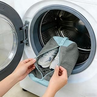 Shoe Laundry Wash Bag For Washing Machine, Reusable Laundry Shoes Bag for Washer and Deep Cleaning and Durable, Suitable for All Shoes, Gray