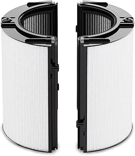 PINREK 360° Combi Air Purifier Filter Replacement for Dyson HP1 HP2 TP09 TP07 TP06 TP04 TP10 TP7A HP04 HP06 HP07 HP09 HP10 HP4A HP7A PH01 PH02 PH03 PH04 PH3A PC1 PC2, H13 Hepa & Carbon Filter, 1 Pack