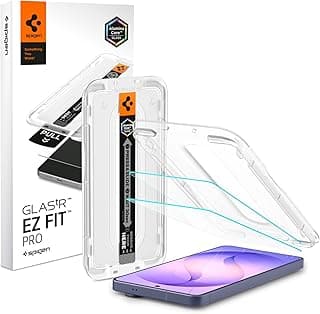 Spigen GLAStR EZ FIT PRO for Samsung Galaxy S26 ULTRA Screen Protector [2 PACK] Premium Tempered Glass [Aluminum-Enhanced Durability] Impact resistance | Auto Alignment | Case Friendly - 2 PACK