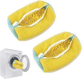 Lonimia Upgraded Shoe Washing Bags, 2-Pack, Laundry Bag for Washer & Dryer, Reusable Shoe Cleaner Bag for All Shoe Types and Sizes