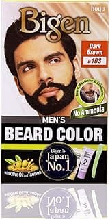 Bigen Men's No Ammonia Beard Color - Dark Brown B103