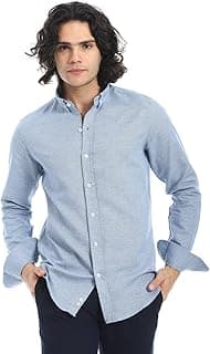 Andora Pique Long Sleeve Shirt_Light Blue_2XL, XXL