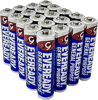 Eveready40 Batteries AAA, batteries remote, Long Lasting Power (Package of 20) 15+5 Free