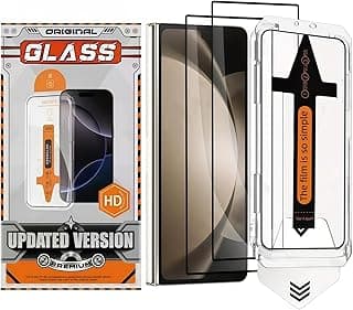 2 Pack For Samsung Galaxy S25 Edge Tempered Glass Screen Protector with Easy Installation Frame, 9H Hardness, Full Coverage Protection, Support Fingerprint, Case Friendly for Samsung S25 Edge