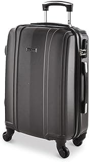 New Travel Luggage Bag with Combination Lock & 4 Wheel, Small Hard ABS Cabin Suitcase for Travel/Trolley Bag for Travel/Travel Bag with Single Wheel for Women & Men, Black