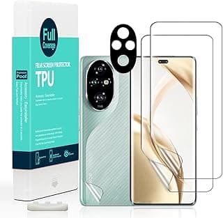 Ibywind 2 Pcs Screen Protector For Honor 200 Pro 5G 6.78",Flexible TPU Film,With 1Pc Camera Lens Protector,1Pc Back Film[Easy to install]
