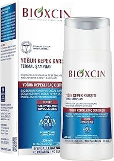 BIOXCIN Thermal Anti-Dandruff Shampoo, 200 ml, with Salicylic Acid and Zinc
