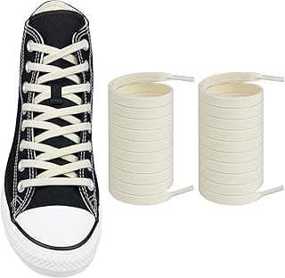 Endoto Elastic Shoe Laces for Converse High Top and Low Top Flat Stretchy Bungee Replacement Shoelaces
