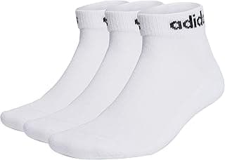 adidas Unisex Adults Linear Ankle Cushioned Socks 3 Pairs Socks
