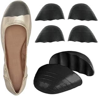 Excefore Excefore 3 Pairs Shoe Filler Inserts, Toe Cushion Insert for Tighter Shoe Fit - Memory Foam Size Reducer for Heels, Dress, Casual, Flats