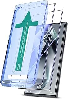 Screen Protector for Samsung S24 Series, [Auto-Alignment Kit] 6.7 Inch HD Clear Full Screen Tempered Glass, Auto Dust-Elimination Installation, Bubble Free, Case Friendly (iPhone 15 6.1'')