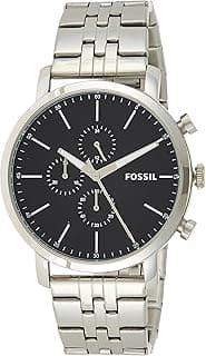 Fossil Men Luther Chrono Stainless Steel Watch Bq2328Ie, Silver