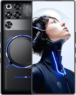 REDMAGIC 11 Pro 144Hz Gaming Phone, 5G Android Smartphone, 16GB RAM+512GB ROM, Snapdragon 8 Elite Gen 5, 6.85" 1.5K AMOLED Full Screen, 50MP Camera, Unlocked Mobile Phone Transparent