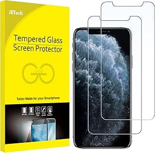 JETech Screen Protector for iPhone 11 Pro Max and iPhone Xs Max 6.5-Inch, Tempered Glass Film, 2-Pack