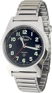 West End Watch Co Black Dial Stainless Steel Watch For Men 6841_10_0207R
