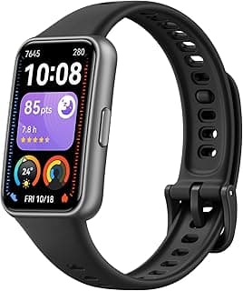 HUAWEI Band 11 Health & Fitness Tracker, Enhanced Sleep Tracking, All-Day Health Monitoring, Ultra-Slim & Comfort Wear, iOS & Android Compatible, Smart Watch, Black Polymer Case, Online Exclusive