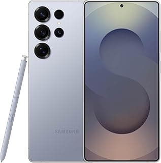 SAMSUNG Galaxy S25 Ultra Cell Phone, 256GB, AI Smartphone, Unlocked Android, AI Camera, Fast Processor, Long Battery Life, 2025, Titanium Silverblue (International Version)