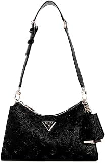 GUESS Womens Cresidia Top Zip Shoulder Bag Cresidia Top Zip Shoulder Bag